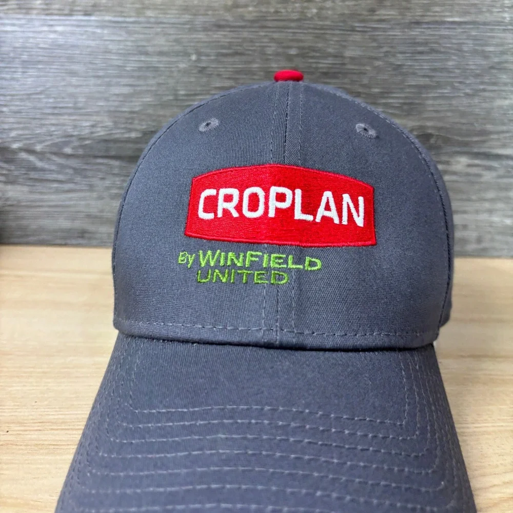 Croplan Hat‎ Cap Fitted L-XL Gray Winfield United Outdoors New Era Mens